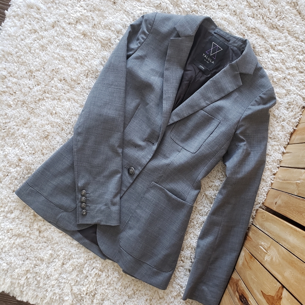 Aritzia Gray Blazer